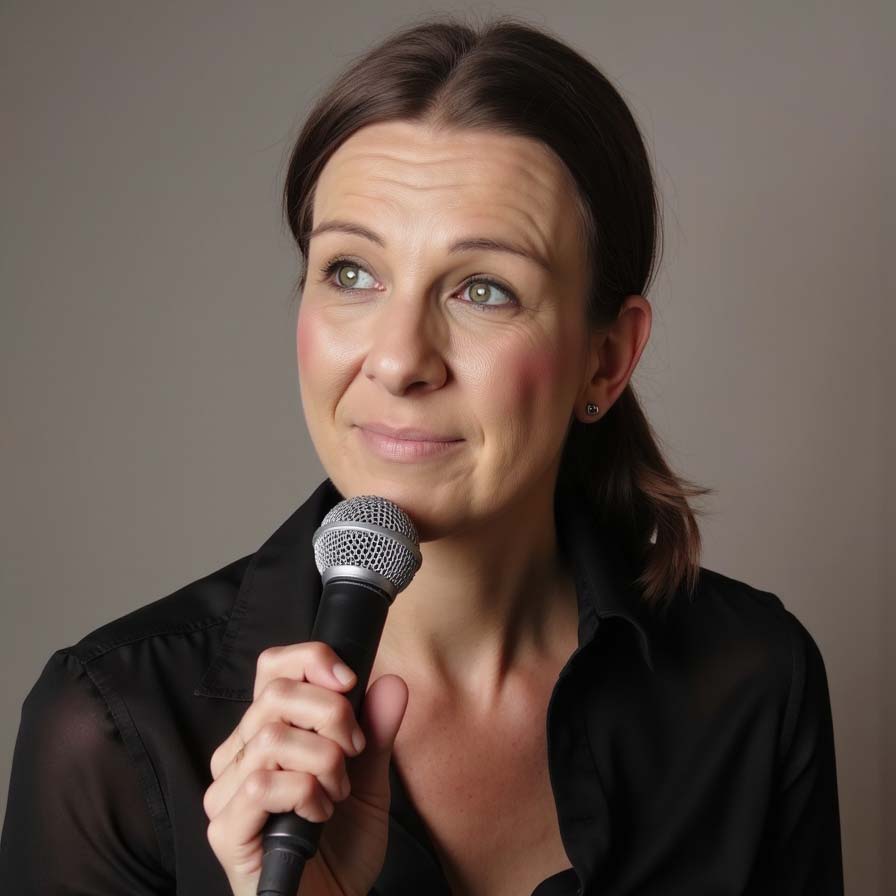 Professionelle Sängerin für Abdankung und Trauerfeier singt bei Abdankung in der Kapelle in Zürich Enzenbühl bei Zollikon in der Schweiz